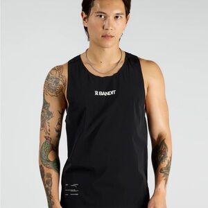 Bandit men’s  performance Running Singlet size XL black